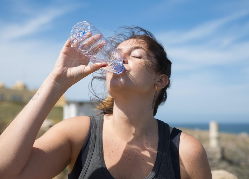 woman drink